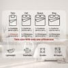 Homewish Daisy Comforter Set Twin Size White Flower Leaves Bedding