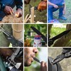 Multi Tool Axe, Embedo Foldable 15 in 1 Multitool Survival