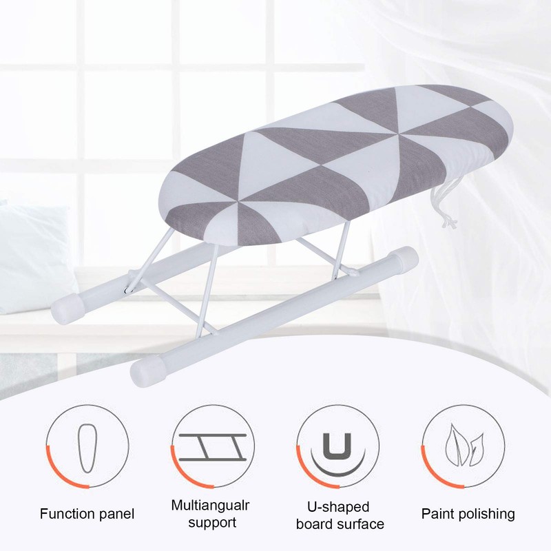 Fockety Mesa de Planchar, Tabla de Planchar Plegable Duradera, Engrosada