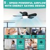 HK Socket Fan Light, 20 Inch Screw Ceiling Fans with