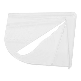 Zunate Plastic Center Finder,Plastic Center Finder for Square Round Octagon and Sexangle Woodwork Tool, Spindle Lathe Metal Wood Turning Tool, Middle Point Marker Gauge