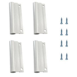 Upper Screen Door Hinge Leaf, Compatible with Anderson Screen Doors 4 Pcs