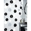 Spirella Bubble PEVA Opaque Plastic Shower Curtain, 180 x 200