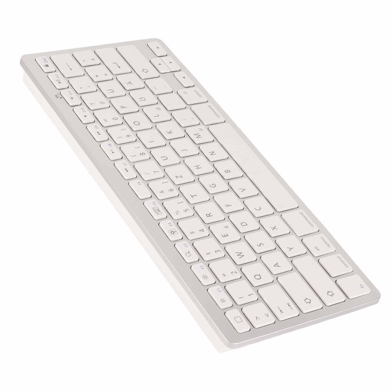 Wireless Keyboard Portable Universal Slim Silent Wireless Bluetooth German Keyboard