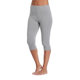 caringgarden 2 Pack High Waisted Yoga Capris for Women Stretchy Cropped Leggings Lightweight Gym Tights