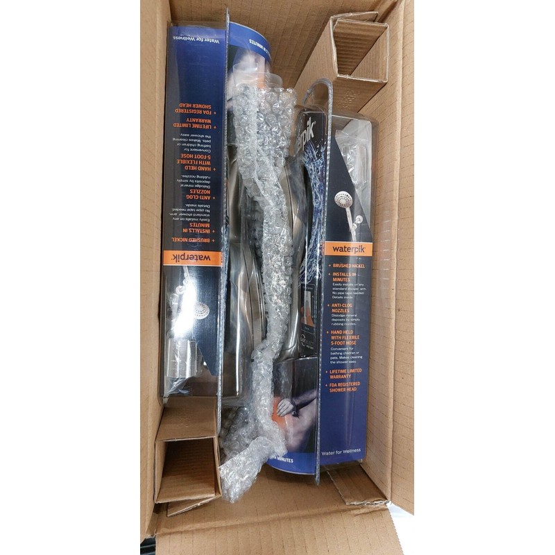 Waterpik PowerPulse Therapeutic Strength Massage Shower Head 7 Sprays -