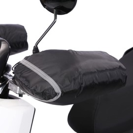 ITODA Motorbike Gloves Motorcycle Grip Handlebar Muff Windproof Waterproof Warm Handlebar Gloves Winter Motorcycle Gloves Hand Warmer Motorbike Muffs Gloves for Motorcycle Scooter