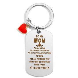 IFFMU Mothers Day Gifts for Mom, Gifts for Mom,Mothers Day Mom Gifts from Daughters, Mom Gifts for Mothers Day, Mom Gifts, Mom Birthday Gifts, Mom Keychain, Gifts for Mom Who Has Everything