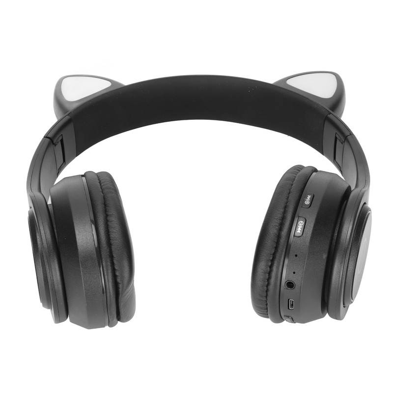 B39 Cat Ear Bluetooth Headset Cute Adjustable Bass Portable Wireless