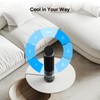 DR.PREPARE 16" Small Tower Fan, 3 Speeds with 60° Oscillating