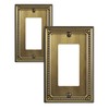 ZILLSEA Metal Wall Plates, Switch Plates and Outlet Covers, Decorative
