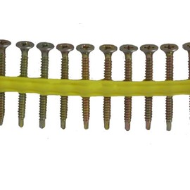 Quik Drive DWFSD158PS Drywall Screws 1 5/8-Inch Bugle Head, Fine Thread, Self-Drill Point with Gray Phosphate Coating