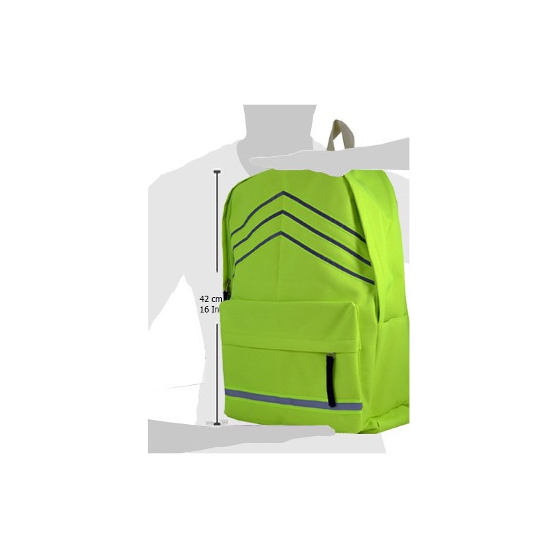 High Visibility Reflective Backpack Rucksack Waterproof Cycling Hiking Trekking