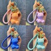 [AIXUAN] Cute Character Animal Keychain Decoration, Resin Car Strap, Couple