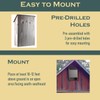 North States Large Outdoor Bat House and Nursery, 6. 5"
