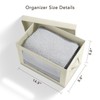Homsorout Storage Bins Closet Storage - Bins with Lid, Stackable