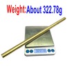 1PCS ZQToday Solid Brass Rods 1/2 x 12 Inch Brass