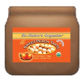 St. Claire's Organics Tart Candies, Gluten Free and 100% Organic (Tangerine, 8 oz. Bag)