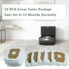 Jollyhilan 12 Pack Vacuum Bags Compatible with iRobot Roomba, 2
