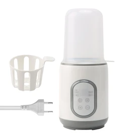 8-in-1 Babyflaschenwärmer,Schneller Babymilchwärmer,mit Intelligenter Temperaturregelung,24 Stunden Warmhalten,mit Auftau,Sterilisier,Aufbewahrungs,Erwärmungsfunktion