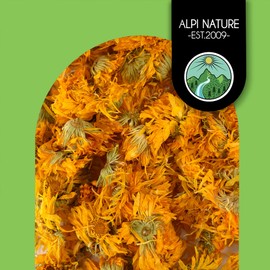 Marigold Flowers, Marigold Infusion (250g, 8.8oz), Marigold Tea, Orange Calendula, Gently Dried, 100% Pure and Natural