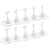 OHPHCALL 2 Sets Manicure Practice Base Acrylic Easel Magnetic