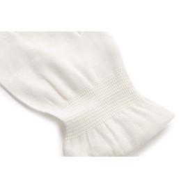 Kuru & Hot Silk Gloves, Pure Domestic Silk, "Tamaginu Silk (Oninu), Mixed Silk Glitter, Made in Japan, For Hands Shimmering By Silk Protein Fibroin, Hand Care, Glossy Gloves