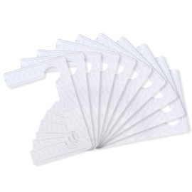 CChiai 10PCS Clear Mesh Bathroom Clip Rubber Gasket Shower Door Non Slip Hinge Rubber Seal Replacement 3.35x1.97x0.06in for Glass Hinge Decorative Projects