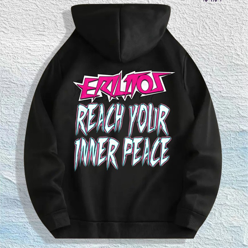 Antihero Reach Inner Peace Graphic Hoodie 100% Cotton US Warehouse