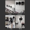 Helmet Holder 180 Degree Rotation Helmet Rack with 2 Hooks