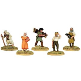 Warlord Games RPG NPC Market day Characters 28m Miniatures