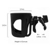 New Cup Holder Fits Most Rollators, Medline, etc. (Maximum Handle