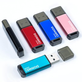 DONWEI USB Stick 16 GB, Memory Stick, USB Stick 2.0-5 Pieces