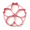 AJT MINI SIZE HIBISCUS FLOWER CONCHA COOKIE CUTTER MEXICAN SWEET