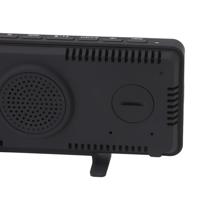 Digital Projection Alarm Clock LED Display USB Powered Auto Sensitivity