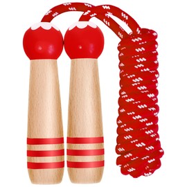 Jump Rope [Partnership with Kindergarten and Developed for Ages 4 and Up] [Easy to Jump, Even for Beginners] For Kids, Toddlers, Elementary School Students