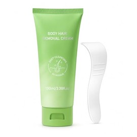 Crema depilatoria para mujeres, crema depiladora suave para mujeres y hombres con aloe vera y manzanilla, acabado de piel suave para piernas, brazos, 