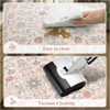 KIMODE Comfort Kitchen Mats Cushioned Anti Fatigue,Boho Floral Kitchen Rugs