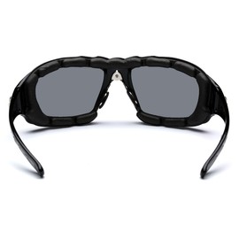 Oversized Choppers Men's Sport Padded Motorcycle Bikers Sunglasses BLACK