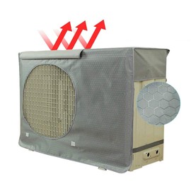 Air Conditioner Outdoor Unit Cover Waterproof Dustproof Air Conditioner Cover with Buckle