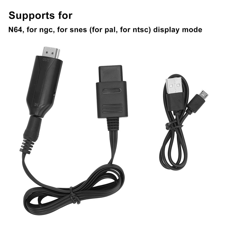 For N64 to HD Multimedia Interface Adapter Cable 3 Display