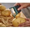 Joseph Joseph Duo Easy-Grip Julienne Peeler, Vegetable Kitchen Peeler and