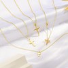 TINGN Gold Cross Necklace for Women 14K Gold Plated Cross