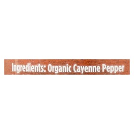 UD_Spicely Organics Organic Cayenne Pepper Smoked Single Spices Case 3-1.6 Oz Seed Dried Process Gochugaru Black Pepper Cinnamon