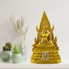 BUDDHO Chinnaraj Thai Buddha Statue for Home Decor 8" h