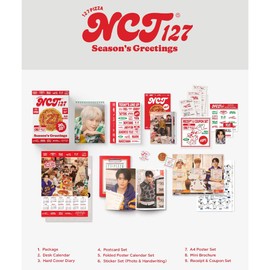 NCT 127 2022 Seasons Greetings (incl. Random Transparent Photocard Set)