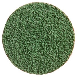 Merit ZIRC Plus Abrasive Disc, Cloth Backing, Type II, Zirconia Alumina, 2" Diameter, Grit 40 (Box of 10)