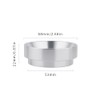 53mm Espresso Dosing Funnel, watchget Magnetic Stainless Steel Coffee Dosing