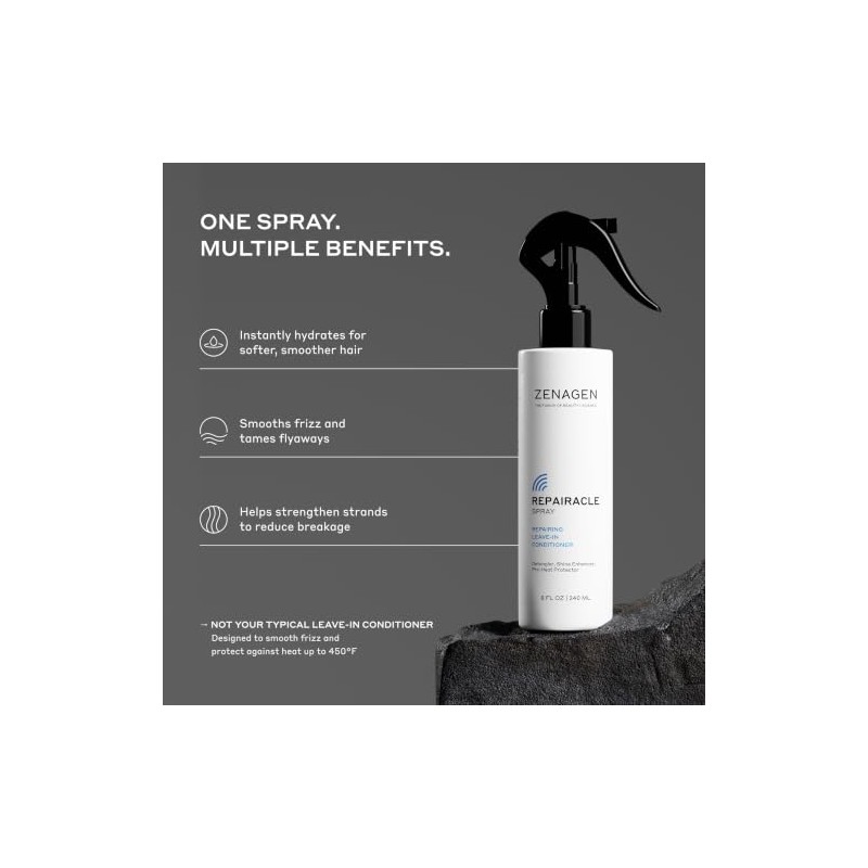 Zenagen Repairacle Leave-In Conditioner | Strengthens & Repairs