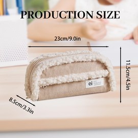 FZSECRIU 1 x pencil case, pencil case, pencil case, multicoloured, Modern and simple